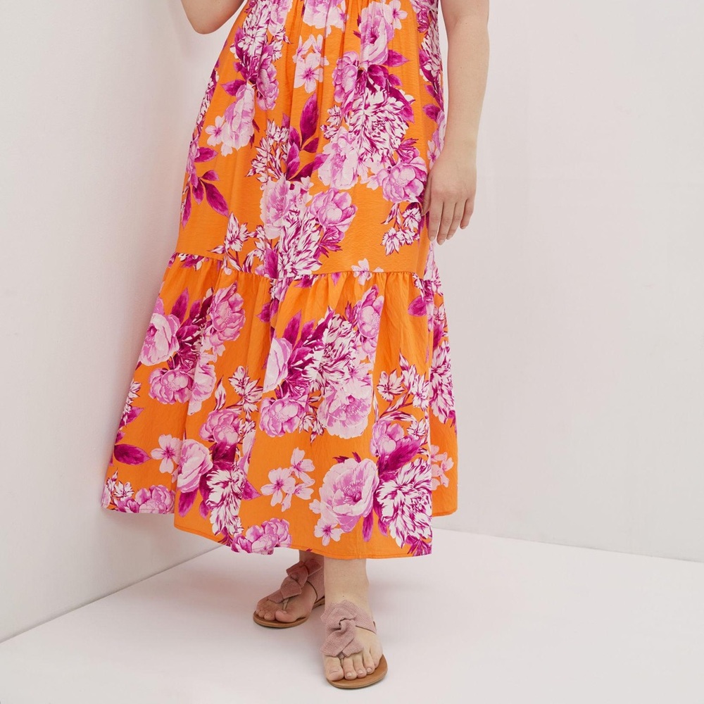Anthropologie Gathered Maxi Dress - Picture 10 of 10